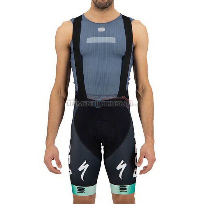 Abbigliamento Ciclismo Bora-Hansgrone Manica Corta 2021 Bianco Verde Nero